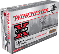 Winchester Super-X 8mm Mauser Power Point 170 Grain Rifle Ammunition