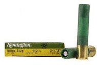 Remington Slugger .410 Gauge 2.5" Lead Rifled Slug Ammunition
