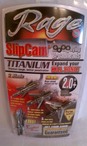 Rage Titanium 2 Blade 100 Grain Broadhead 3 Pack