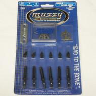 Muzzy 90 Grain 4 Blade Screw_In Broadhead 6 Pack