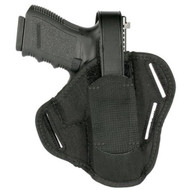 Blackhawk Nylon 4 Barrel Medium Pancake Revolver Holster w/Strap
