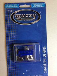 Muzzy 125 Grain 3 Blade Replacement Blades for #235