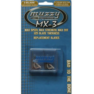 Muzzy MX-3 75 Grain 3 Blade Replacement Blades for #207 & #235