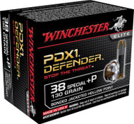 Winchester Bonded JHP PDX1 .38 Special 130 Grain Handgun Ammunition