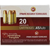 Dynamic Research Technologies DRT .45ACP 150 Grain Handgun Ammunition
