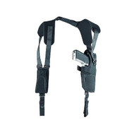 Uncle Mike's Sidekick Nylon Vertical Shoulder LH Holster for 4.5" to 5" Barrel