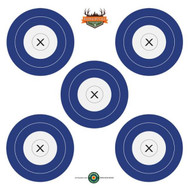 Arrowmat 17" 5 Spot Blue Archery Target w/ Bass & Bucks Logo