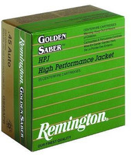 Remington Golden Saber HPJ 9mm BJHP 124 Grain Handgun Ammunition