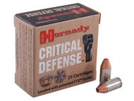 Hornady Critical Defense 380ACP 90 Grain FTX Handgun Ammunition