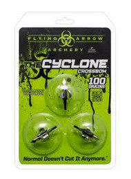 Flying Arrow Archery Cyclone 100 Grain Crossbow Broadhead