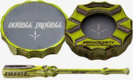Duel Game Calls Double Trouble Pot Turkey Call Green