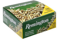 Remington .22LR Plated Hollow Point 36 Grain Rimfire Ammunition