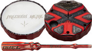 Duel Game Calls Precious Metal Pot Friction Turkey Call Red