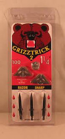 Slick Trick Grizz Trick 1-1/4" 100 Grain Broadhead