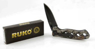 Ruko Camo Folding Pocket Knife Lockblade