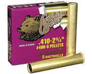 Golden Bear .410 Gauge 2.75" #4 Buckshot