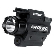 NEBO Protec Elite HP190LS High Powered Firearm Light and Red Laser