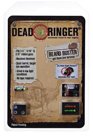Dead Ringer Beard Buster Turkey Lexan Orange/Grn Universal Front Sight
