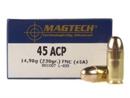 Magtech .45 ACP 230 Grain Full Metal Case Handgun Ammunition