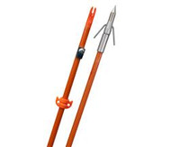 OMP Fin Finder Raider Pro Bowfishing Arrow Orange w/Riptide Pro Point