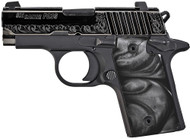 Sig Sauer P238 Nitron .380ACP 2.7" 6 Round Black Pearl Grip Handgun