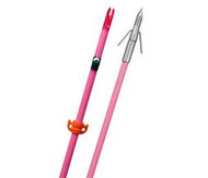 OMP Fin Finder Raiderette Pro Bowfishing Arrow Pink w/Riptide Pro Point