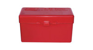 MTM Case-Guard R-60 Series 50 Rd Red Ammo Box