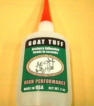 Goat Tuff High Performance Archery Glue 2oz Bottle