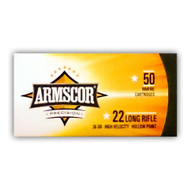 Armscor Precision .22 Long Rifle 36 Grain Hollow Point Ammunition
