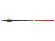 Carbon Express Maxima Red 2" Blazer Fletched Carbon Arrows Red/Black