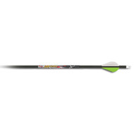 Carbon Express Mutiny Slasher 2" Fletched Carbon Arrows Black