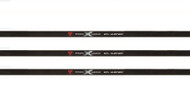 PSE Arrows Carbon Force Radial X Weave Fletched Carbon Arrows Black