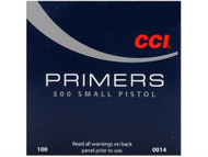 CCI Small Pistol Primers No. 500