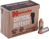 Hornady Critical Defense .45ACP FTX 185 Grain Handgun Ammunition