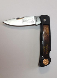 Ruko Wild for Game Pocket Knife w/Bass & Bucks Logo