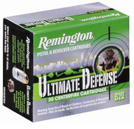 Remington Ultimate Defense .380ACP BJHP 102 Grain Handgun Ammunition