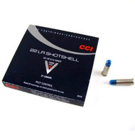 CCI Shotshell .22 Long Rifle 31 Grain #12 Shot 20 Round Ammunition