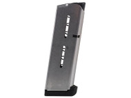 Wilson Compact w/Base Pad 1911 Officer .45ACP 7 Round SS Magazine