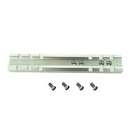 Weaver Detachable 410S 1 Piece Silver Top Mount Base for Thompson Center Omega/Encore
