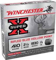 Winchester Super-X Rifled Slug HP 410 Gauge 2.5" Shotshells