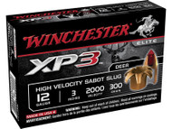 Winchester Supreme Elite XP3 12 Gauge 3" 300 Grain Sabot Slug Ammunition
