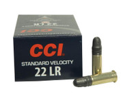 CCI Standard Velocity .22LR 40 Grain Lead Round Nose 500 Count Box