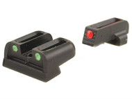 TruGlo Brite-Site Fiber Optic Sight Set for Sig Sauer #8 front/#8 rear