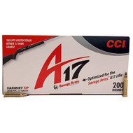 CCI A17 17HMR Varmint Tip 17 Grain Ammunition 200 Count Box