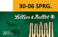 Sellier & Bellot .30-06 Springfield 180 Grain Soft Point Ammunition