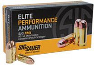 Sig Sauer Elite Performance .40S&W 180 Grain FMJ Handgun Ammunition