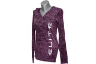 Elite Archery Ladies Light Weight Burnout Long Sleeve T-Shirt