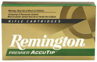Remington Premier Accutip 22-250 Rem 50 Grain V Boat Tail Rifle Ammunition