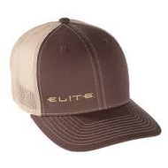 Elite Archery White Front Hat Mesh