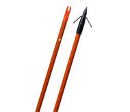 OMP Fin Finder Raider Bowfishing Arrow Orange w/Typhoon Point